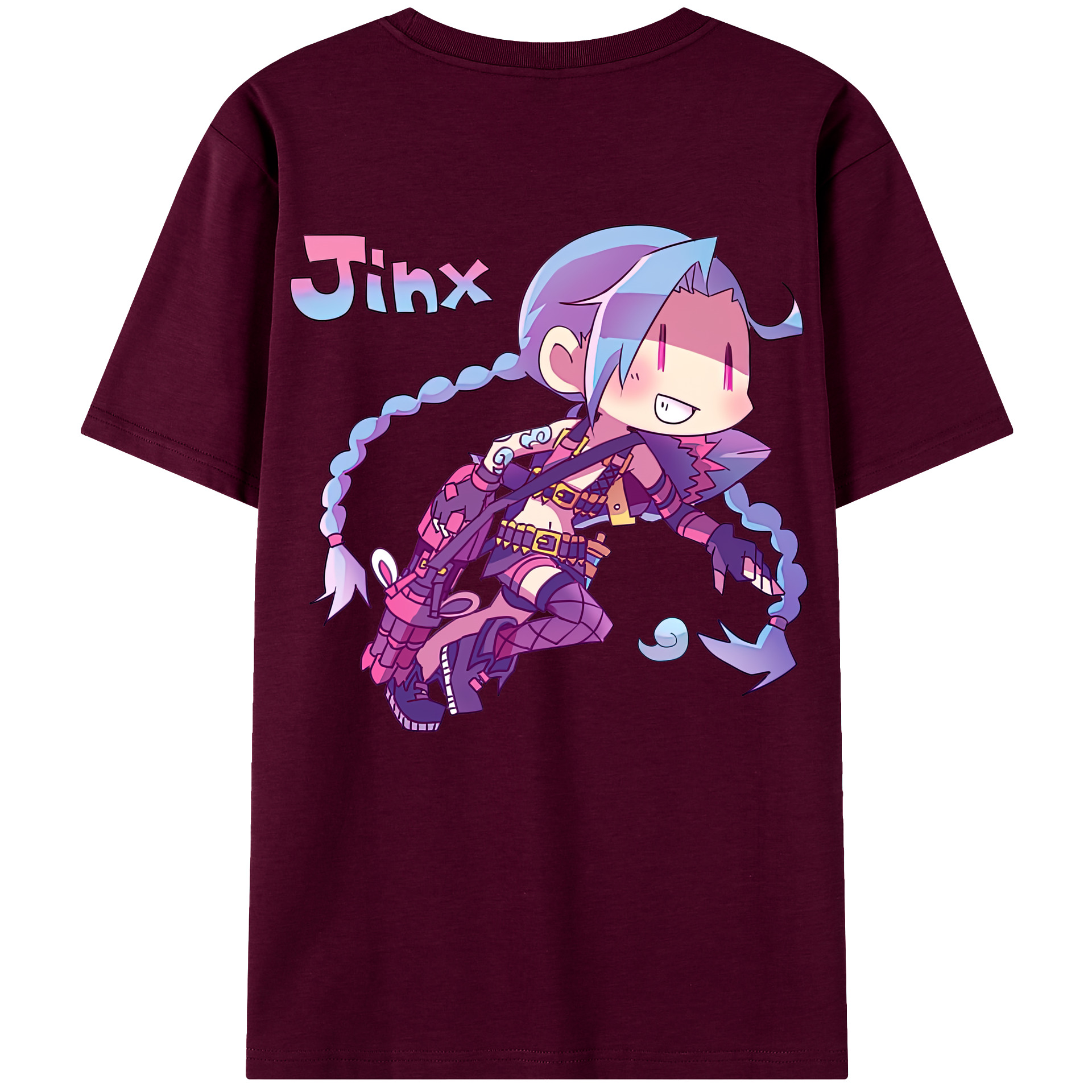 リーグ・オブ・レジェンド League of Legends LOL レディース半袖Tシャツ(バックプリント)